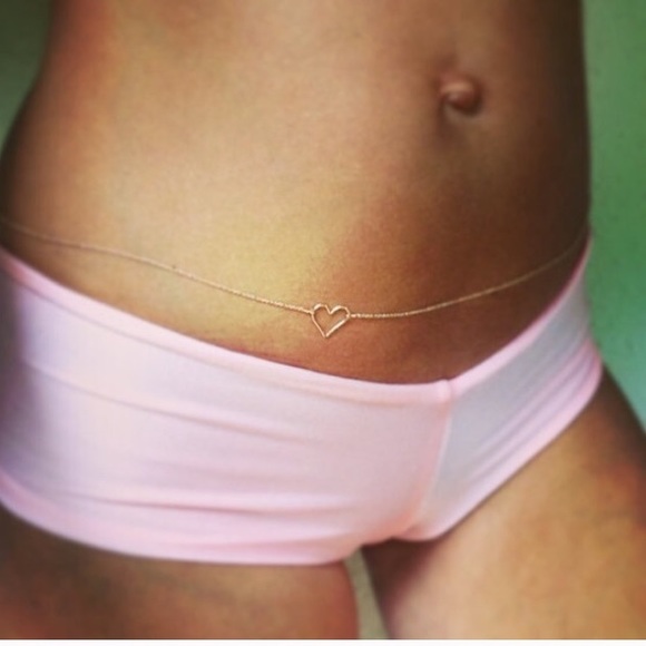 Heart Waist Belly Chain - Picture 3 of 8